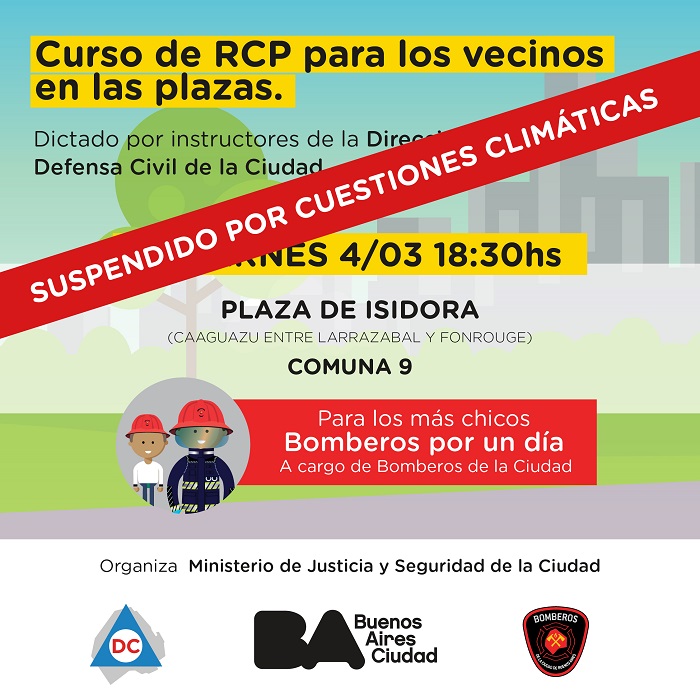 COMUNA 9 SUSPENDIDO POR MAL TIEMPO